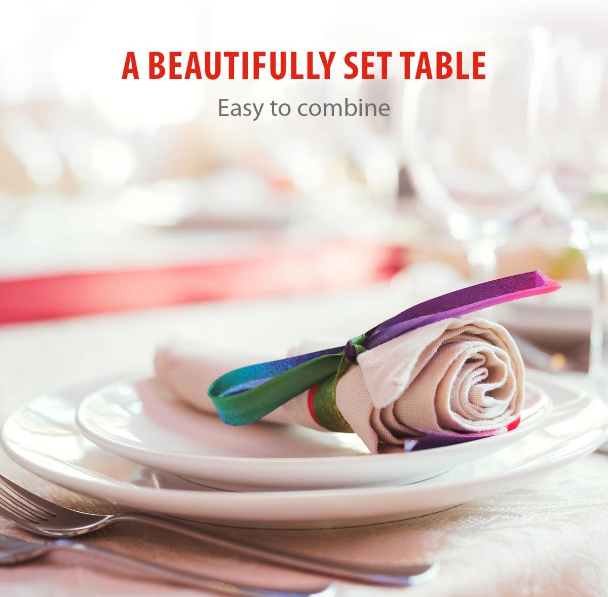 alpina Dinner Set for 4 People - Plates and Bowls Set - Earthenware Tableware - Dinner Plates, Dessert Plates, Bowls and Mugs - Microwave and Dishwasher Safe - White