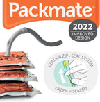 Packmate - 4 Medium 60 x 45cm Flat Vacuum Storage Bags Ð Ideal for Storing Baby Clothes, Pillows, Blankets, Towels and Much More
