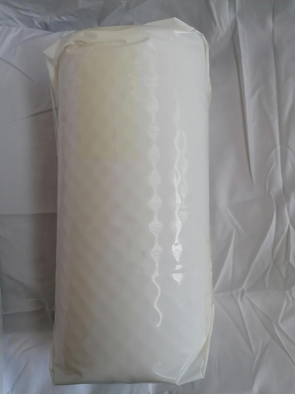 Memory Foam Pillow Neck Support Pillows Orthopaedic Cervical Soft Deep Sleep for Side Sleepers and Back with Washable Cover 60 x 35 cm White