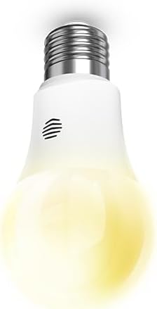 Smart Light Bulb E27 Dimmable - Screw (V9), Works with Amazon Alexa, White