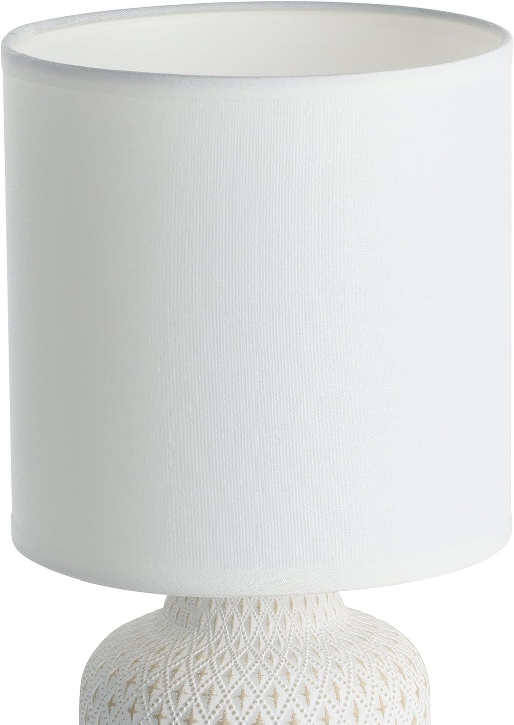Bellariva 1-Light Crème and White Table Lamp 97773