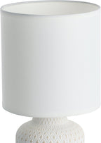 Bellariva 1-Light Crème and White Table Lamp 97773