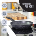 67090 Classic 26cm Frying Pan/Non-Stick Coating/Cool Touch Handle/Suitable for Induction, Electric and Gas Hobs/Black Colour