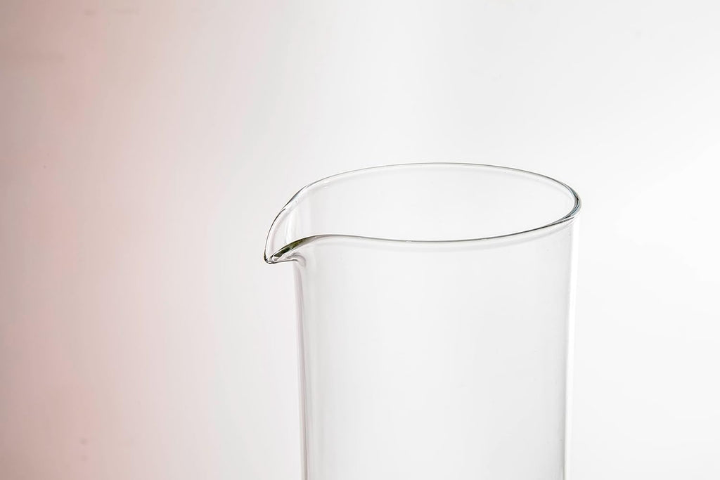 Replacement Glass Beaker for French Press Coffee Makers,1 liters, Transparent, LCB8CUP