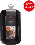 Performance, 2lb Loaf Pan, Professional Gauge Carbon Steel with Eclipse Non-Stick Coating; Perfect loaf tin for Cakes and Loaves, 24.4x14.4x6.95 cm