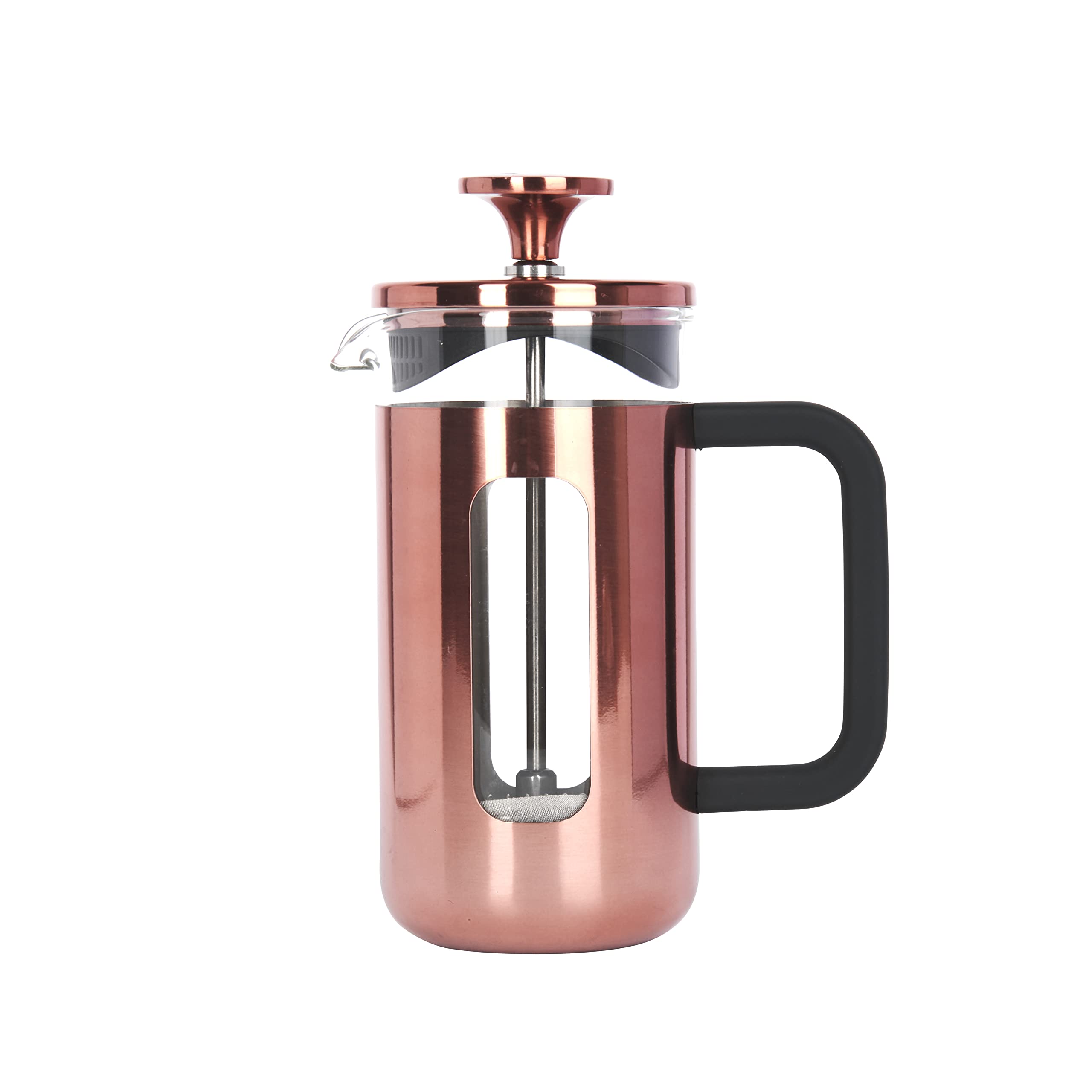 Pisa Stainless Steel Cafetière, Three Cup, Copper, Gift Boxed, Cooper Main image