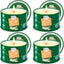 Citronella Candles Outdoor - 4 * 4.4 OZ Natural Soy Candle for Home Patio, 100 Hours Long Lasting Burn Outside Candles for Garden Yard Balcony Summer Camping