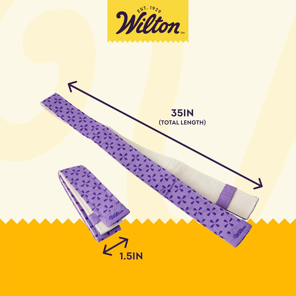 Bake Even Cake Strips, 2 Pieces, Purple