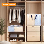 4 Pack Clear Storage Bags with Zip, 75L Moving Bags Clothes Storage Bags Moving Totes Packing Bags for Moving Clothes Bedding Duvet Pillow Blanket Toys Storage Wrapping Paper Storage