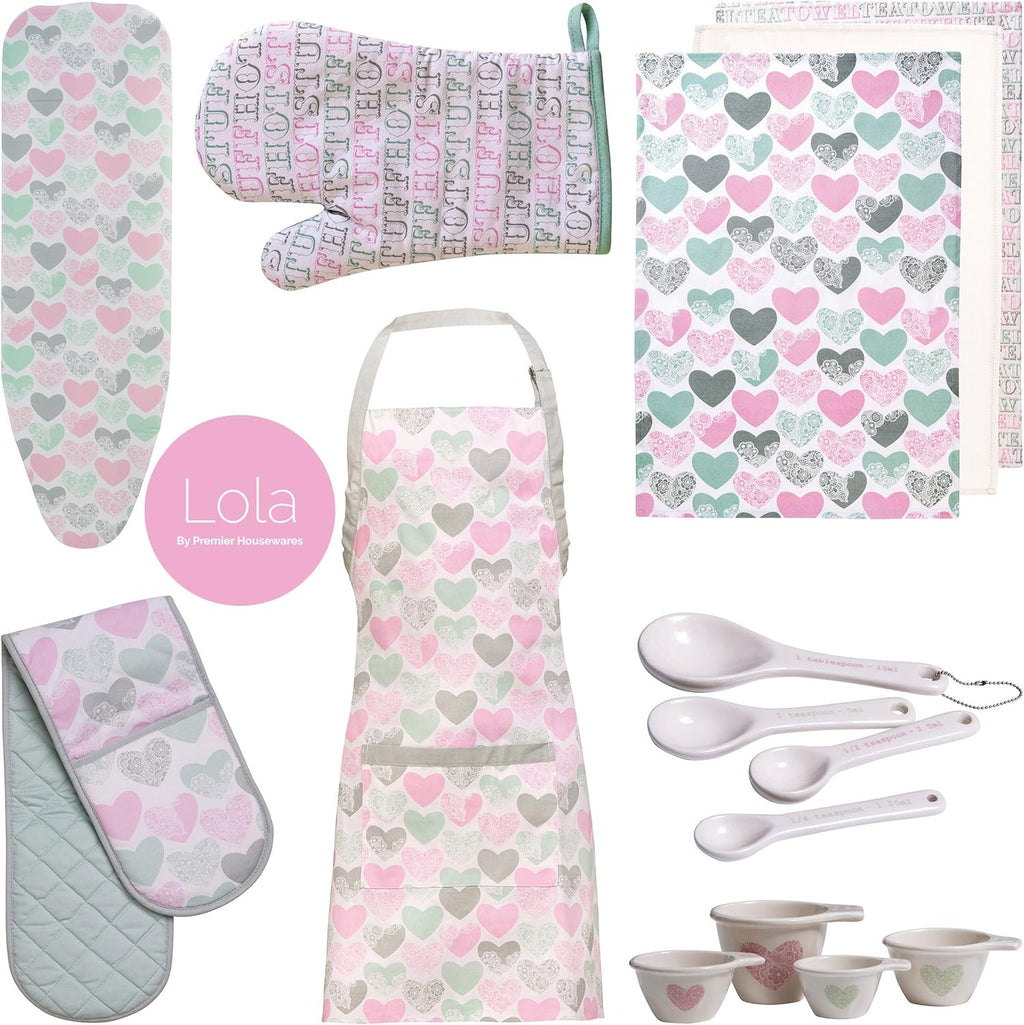 Housewares Dolomite Lola Measuring Cups, Cream, Set of 4