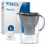 Marella Water Filter Jug Graphite (2.4L) incl. 1x MAXTRA PRO Pure Performance cartridge - fridge-fitting jug with digital LTI and Flip-Lid - now in sustainable Smart Box packaging