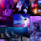 Dienmern Astronauts Starry Sky Projector, LED Galaxy Projector with Remote Control Galaxy Light Projector Adults Bedroom Room Decoration, Gifts for Kids & Adults
