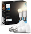 Smart Bulb, B22, Dimmable, Dynamic Settings, Works with Alexa, Google Assistant and Apple Homekit, Twin Pack