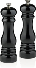 Le Creuset Classic Adjustable Pepper Mill Grinder, Chip-Resistant ABS Plastic, Anti-Corrosion, 40g, 21 cm, Black Onyx, 96001900140000