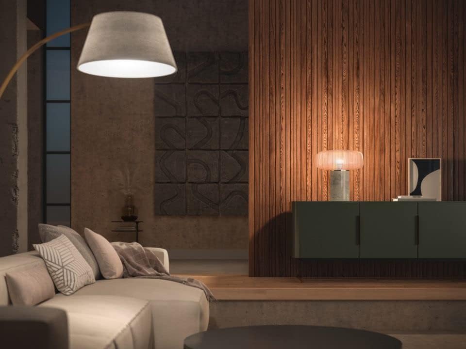 Philips Hue White Single Smart Bulb LED [B22 Bayonet Cap] - 1100 Lumens (75W Equivalent). Works with Alexa, Google Assistant and Apple Homekit