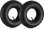 4.10/3.50-4 Inner Tube, 2Pcs 410/350-4 Replacement Inner Tubes with Standard Bent Valve Universal Fits for Wheelbarrow Hand Trucks Lawn Movers Garden Utility Cart Trolley