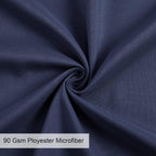 Soft Brushed Microfiber Body Pillow Cover with Zipper Closure, Bolster Pillow Cases Long Pillow Cases for Body Pillow Navy 20"x60" (5ft)