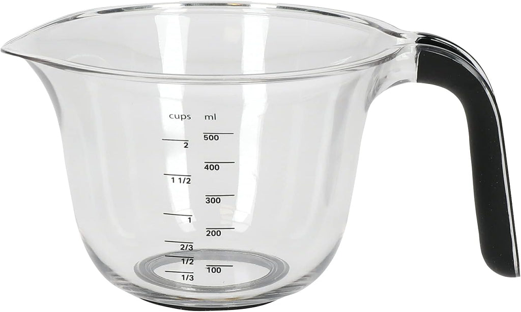 Universal Measuring Jugs, Set of 3, 250ml, 500ml and 1L, Onyx Black