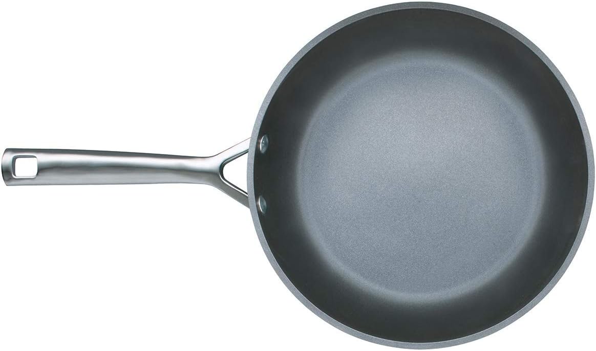 Toughened Non-Stick 22cm Frying Pan, Aluminium, Black, 51112220010002
