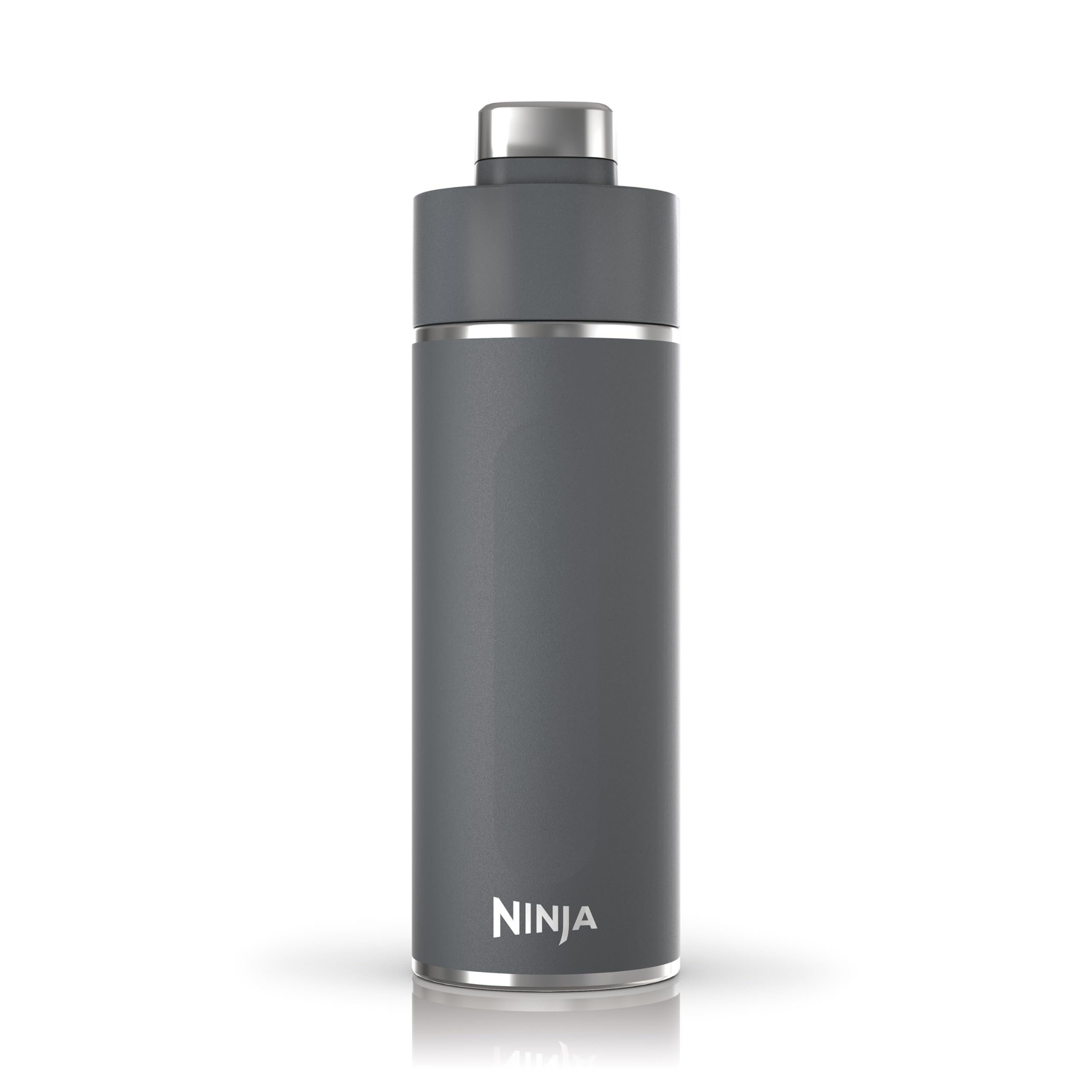 Thirsti Water Bottle and Flask 700 ML With Leak-Proof Lid, Designed For Carbonated, Hot & Cold Drinks, Ideal For Travel & Sports, Triple Insulated, Stainless Steel Bottle, Grey, DW2401EUUKGY Main image