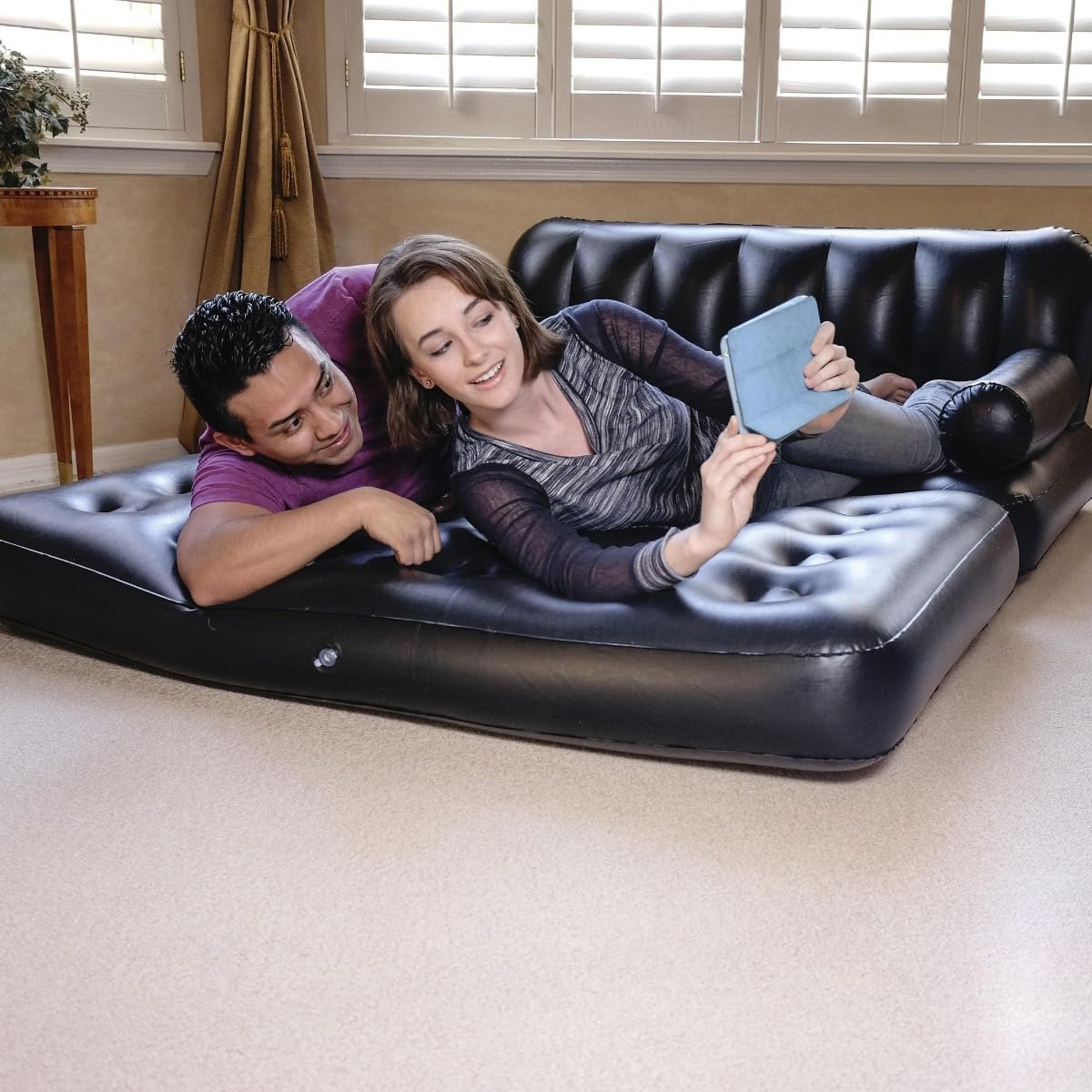 Inflatable Multi-Functional Sofa for Indoor and Outdoor Use