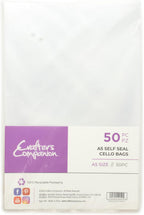 Self Seal Cello Bags - A5