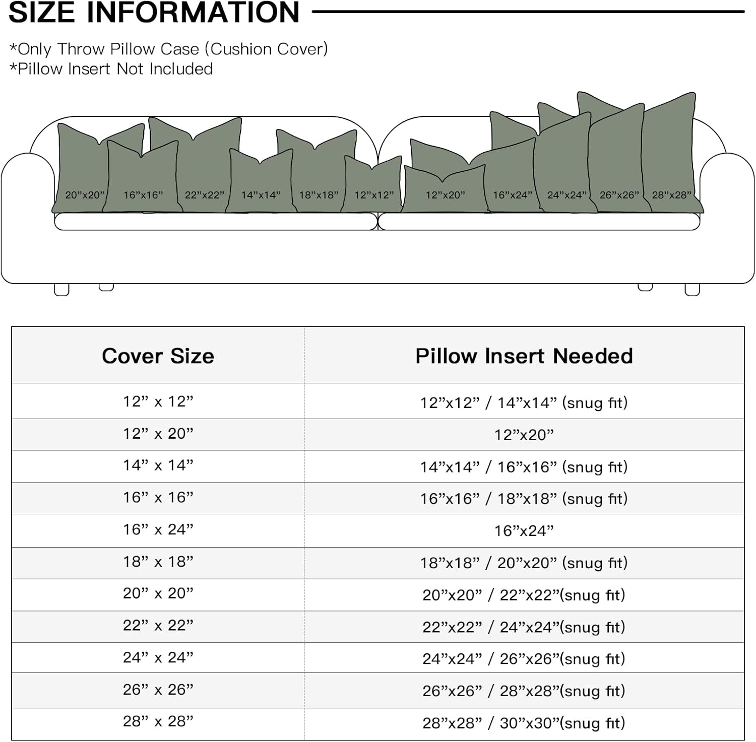 Artscope Linen Cushion Covers Set of 1 Decorative Lumbar Pillowcase Pillow Cover 12x20 Inch for Home Decor Sofa Bedroom Car 30x50cm Gray Green