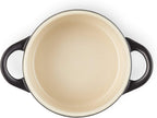 Stoneware Petite Round Casserole, 0.25 L, Matte Black, 71901100000100