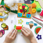 60pcs Felt Fabric Sheets, Coloured Felt, 40 Assorted Coloured 30 x 20 cm Felt Sheets Textile Fuzzy Fabrics DIY Craftwork