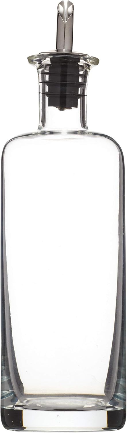 World of Flavours Italian Vinegar Bottle/Oil Pourer, Glass, Classic Design, 45 ml