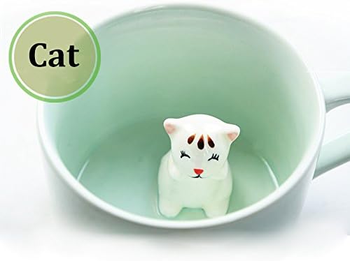 Coffee Milk Tea Ceramic Mugs 3D Animal Morning Cup Best Gift for Morning Drink Weddings Birthdays Gifts for Women Father's Day Mother for Girls Boys