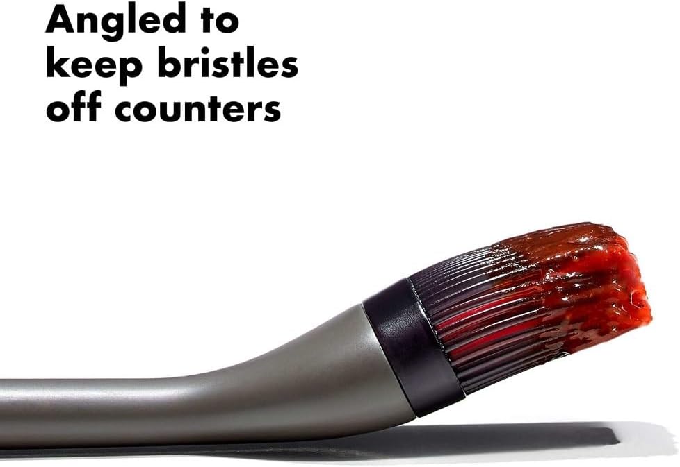 OXO Good Grips Grilling Basting Brush, Silicone, Black