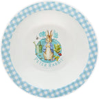 Peter Rabbit Kids Tableware Set – 3 Piece Reusable PP Plate,Tumbler & Dinnerware Set for Mealtimes – for 24 Months & Up,Blue & White