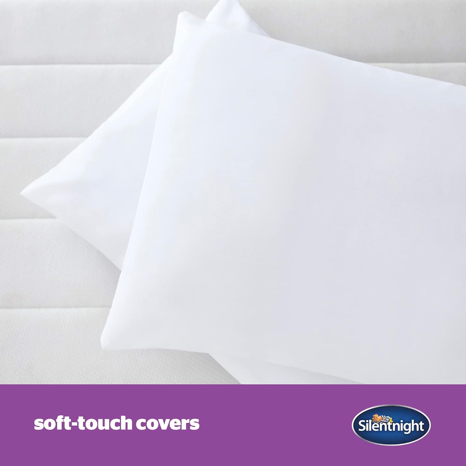 Deep Sleep Pillows 2 Pack - Soft Support Pillows Comfortable Bed Pillow Designed for Front and Stomach Sleepers - Hypoallergenic and Machine Washable - Pack of 2