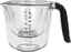 Universal Measuring Jugs, Set of 3, 250ml, 500ml and 1L, Onyx Black