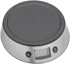 Pro Digital Kitchen Food Scales with Removable Bowl, Professional Standard with Tare Feature and Precision Accuracy, Stainless Steel Finish, Weighs 5 kg Capacity, Silver