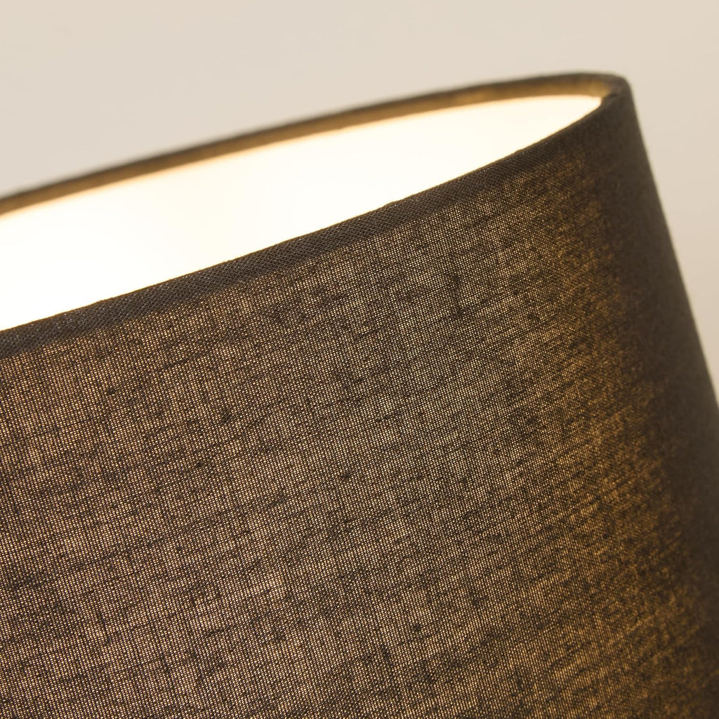 Lighting Collection Ezra Black & Gold Touch Lamp