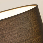 Lighting Collection Ezra Black & Gold Touch Lamp