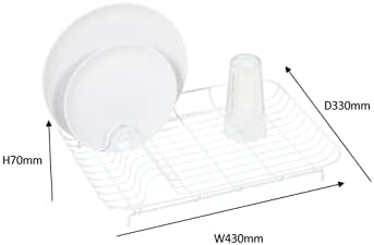 White Metal Drainer