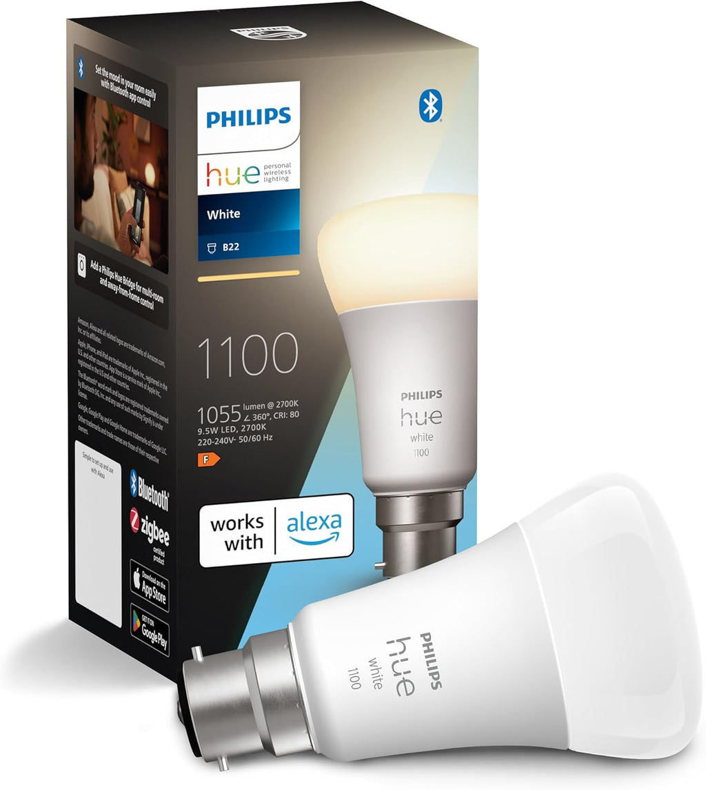 Smart Bulb, B22, Dimmable, Dynamic Settings, Works with Alexa, Google Assistant and Apple Homekit