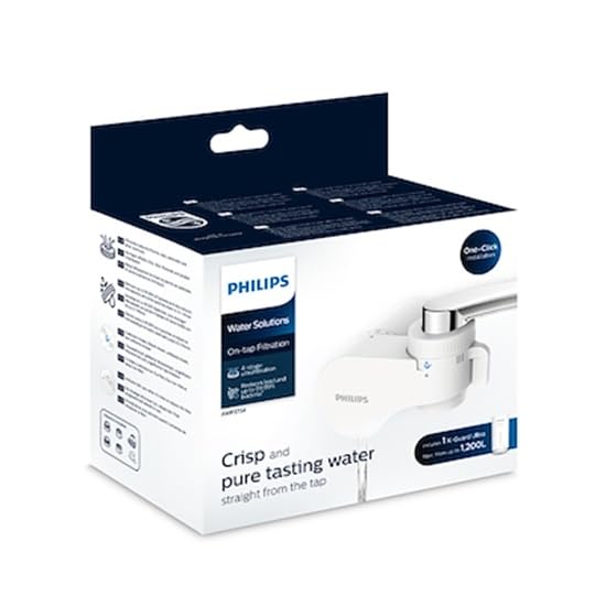 Water Ontap filter AWP3754/10, ULTRAFILTRATION, reduces CHLORINE, LEAD, MICROPLASTICS, BACTERIA, ensures pure drinking and cooking water, 1200 L filtration capacity Main image