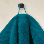 3er set Superwuschel guest towel 30 x 50 cm made of 100% cotton, lagoon