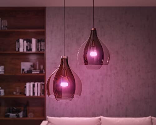 New White and Colour Ambiance Smart Light Bulb 75W - 1100 Lumen [E27 Edison Screw] with Bluetooth. Works with Alexa, Google Assistant and Apple Homekit.