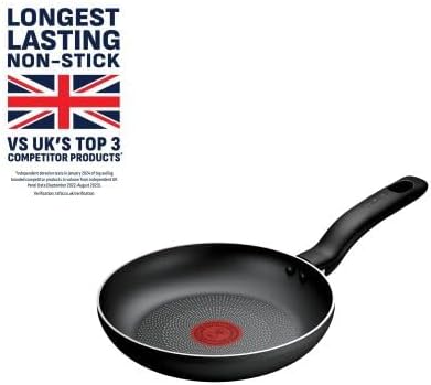 Titanium Essential Frying Pan 20 cm, Non-Stick Coating, Metal Safe, Compatible with All Hobs Except Induction, Flawless Glide, Everyday Use, B9410244