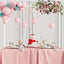 Fomcet Over The Table Rod Stand with Clamps 13"-42'' Tall 29"-98" Length White Metal Adjustable Table Arch for Wedding Birthday Party Anniversary Christmas Decoration Supplies