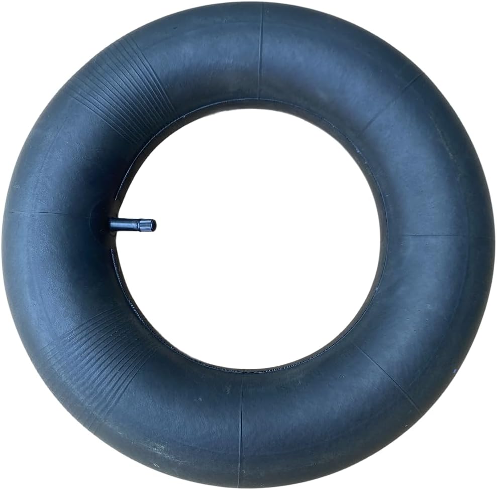 3.50-8 Inner Tube with TR13 Straight Valve for Wheelbarrow, Garden Cart and Sack Barrow Tyres - Butyl Rubber, 14 Inch Size, 8 Inch Rim