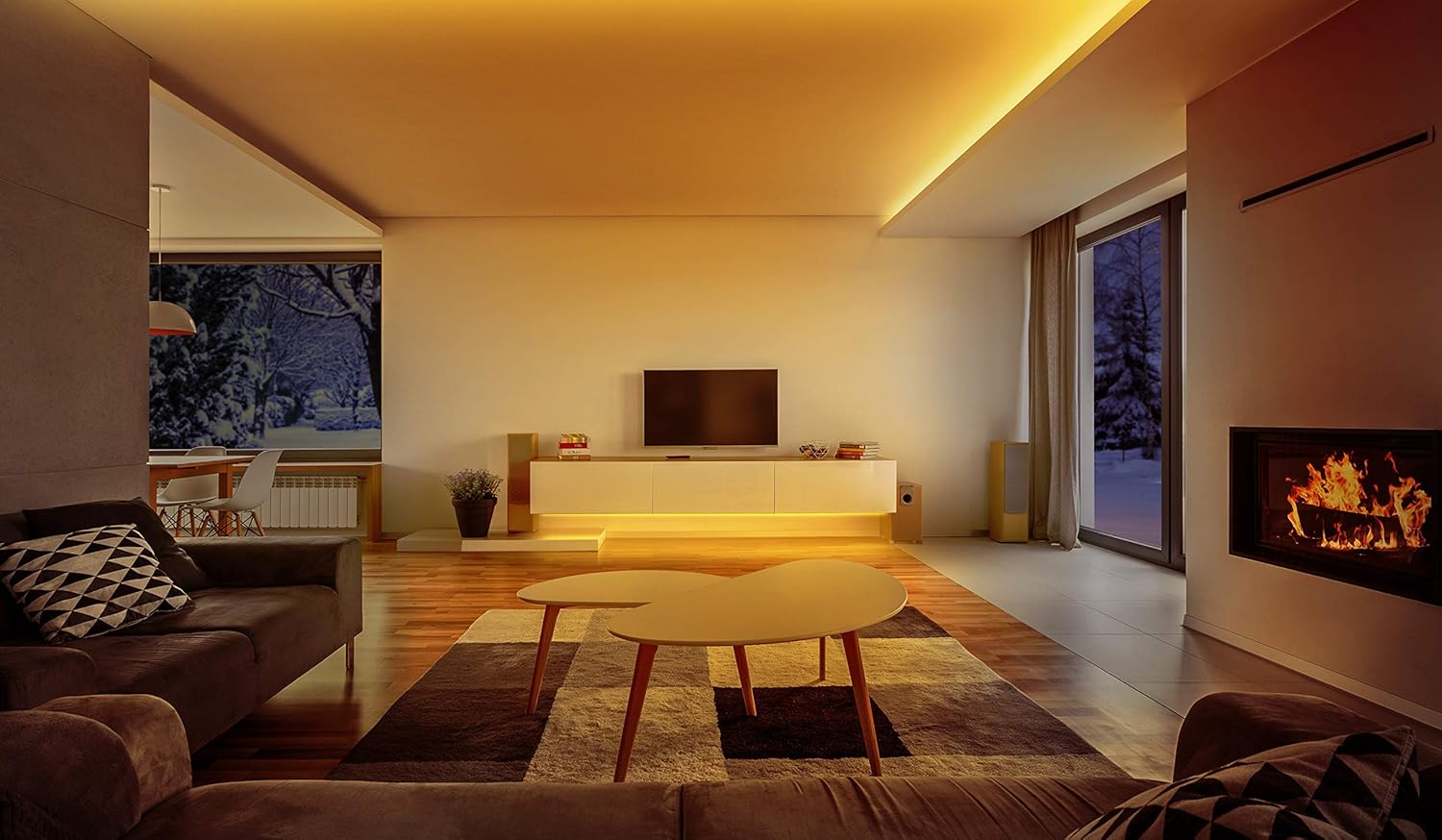 Eve Light Strip (UK-Version) - Smart LED Light Strip, Full-Spectrum White and Color, 1800 lumens, no Bridge Necessary, Adaptive Lighting (Apple HomeKit)