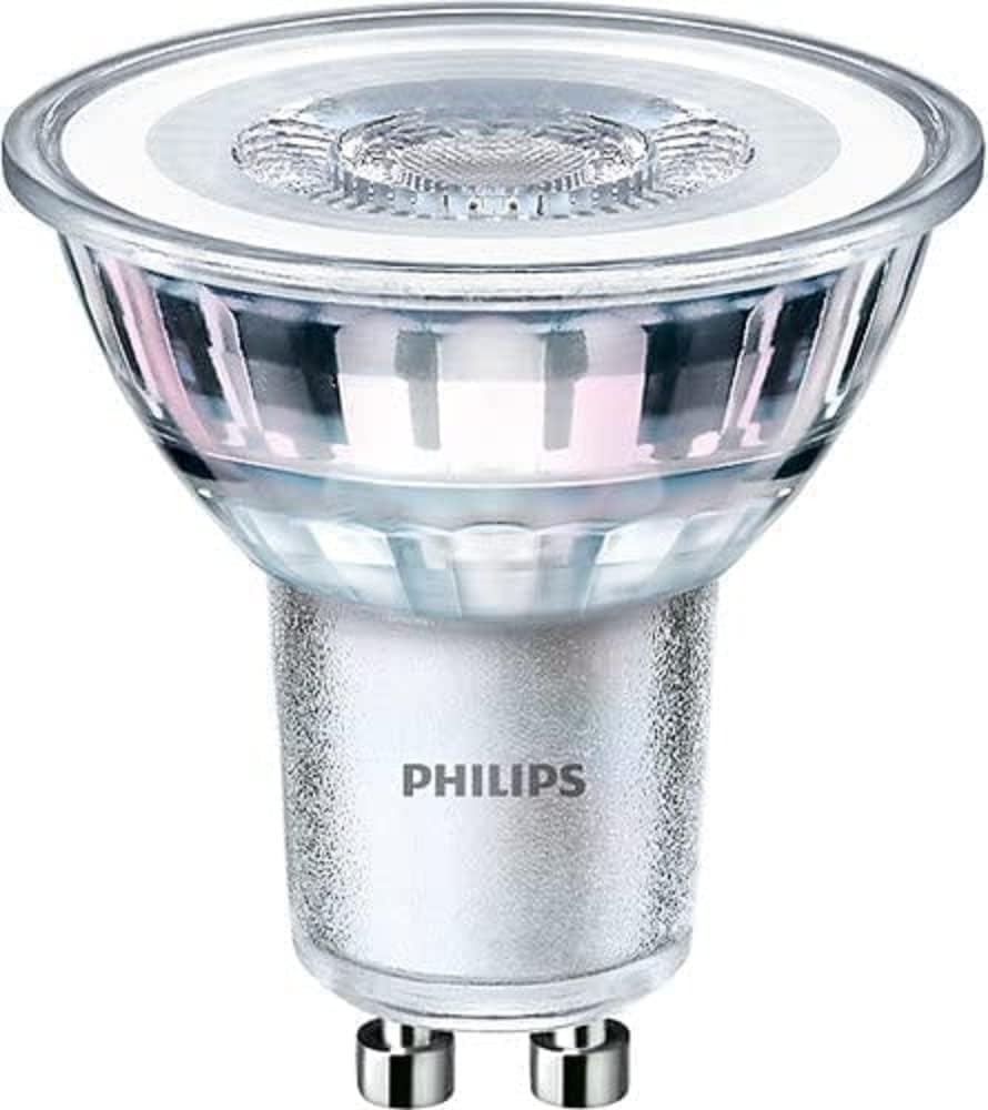 LED Premium Spot Light Bulb 10 Pack [GU10 Spotlight] 4.6W (50W equivalent). Non-dimmable, Warm White, For Indoor Home Lighting, Livingroom, Bedroom