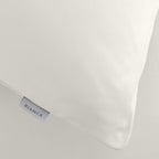 200 Thread Count Cotton Percale Standard Pillowcase Pair Cream