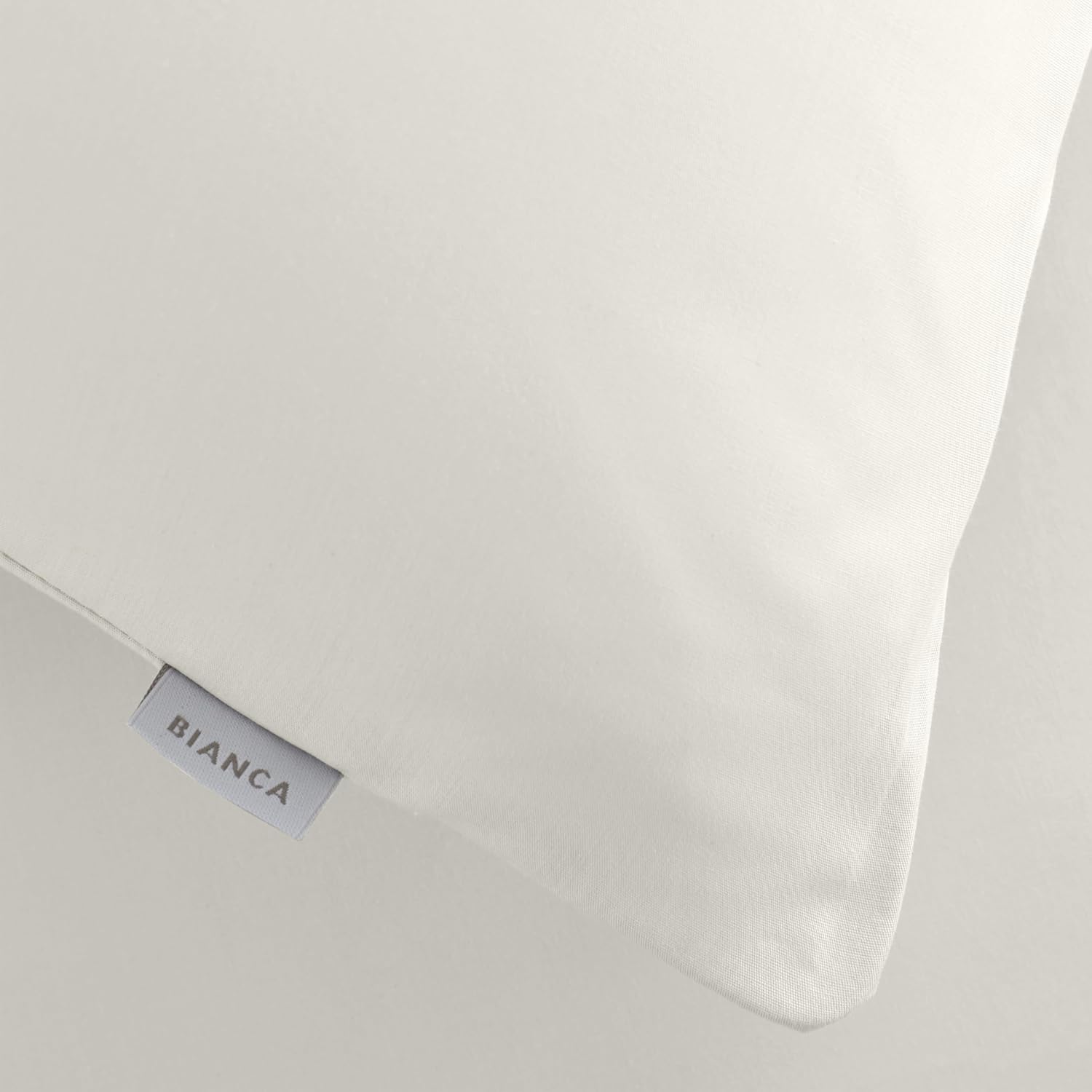 200 Thread Count Cotton Percale Standard Pillowcase Pair Cream